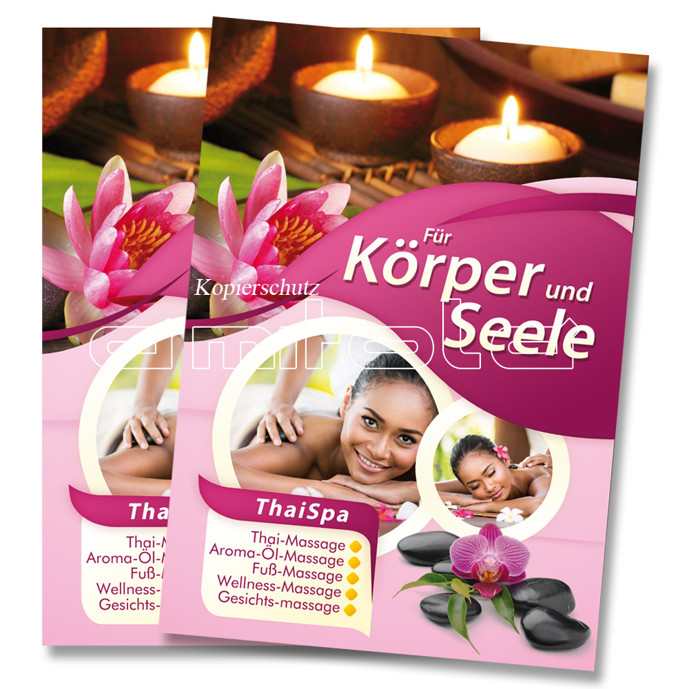 Thai Massage Wellness Spa Din A1 Werbung Kundenstopper Poster Banner Aufkleber Ebay